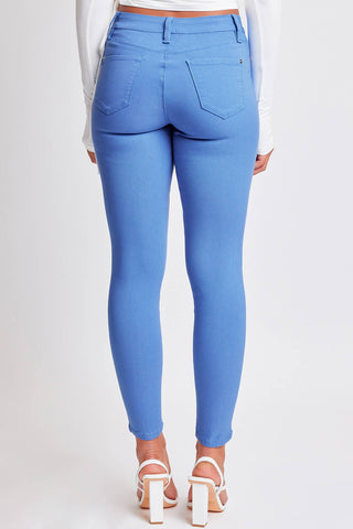 Hyperstretch Mid-Rise Skinny Jean in Blue Bay