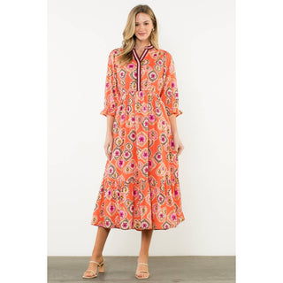 Perfect Moments Maxi Dress in Orange