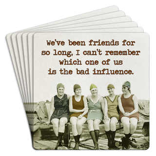 Bar Coaster Pack of 6 | We've been friends for so long