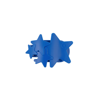 Flat Hair Clip | Small | Blue Shooting Star
