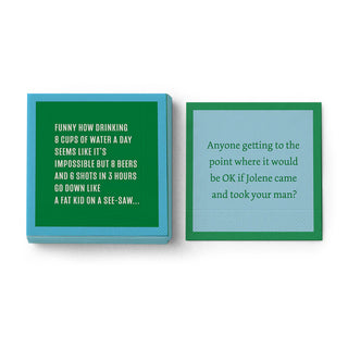 Eight cups of water Paper Napkins