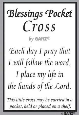 Blessings Pocket Cross Pocket Token