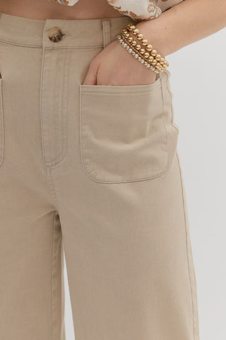 Close Call Pants In Stone