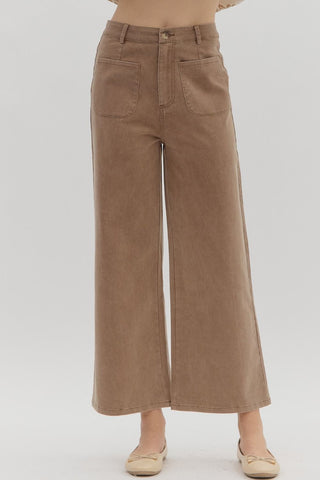 Close Call Pants In Brown
