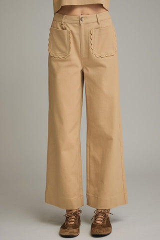 Coastline Dreaming Pant in Camel