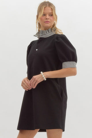 Making My Way Dress in Black
