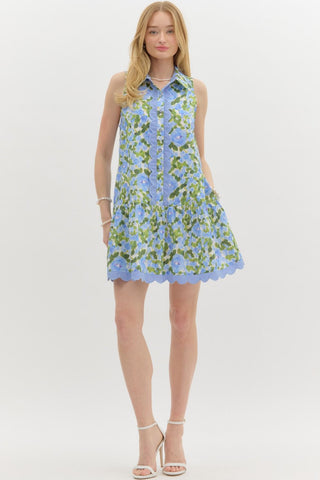 Call Me Maybe Dress in Blue