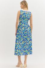 Good Vibes Dress in Blue