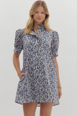 Anytime Adventure Dress In Midnight