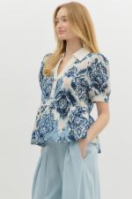 Boho Blues Top