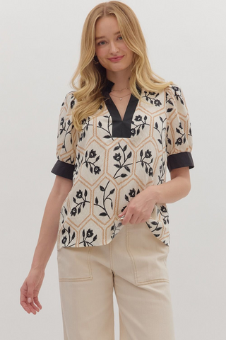 Playing For Keeps Top In Black