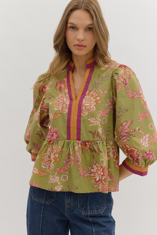Like This Now Top In Olive