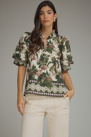 Morning Of You Top in Olive