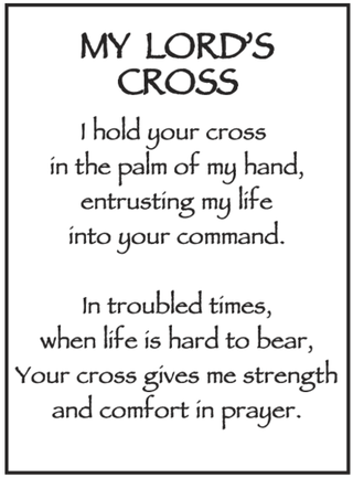 My Lord's Cross Charm