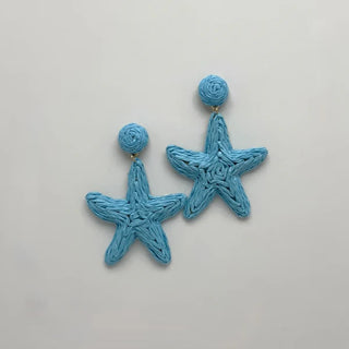 Be A Star Earrings in Aqua