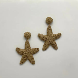 Be A Star Earrings in Brown