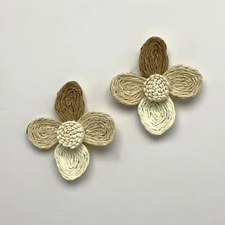 Power Of The Flowers Earrings in Natural