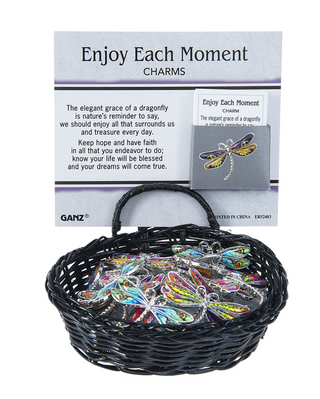 Enjoy Each Moment Dragonfly Token