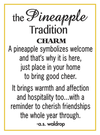 The Pineapple Tradition Pocket Charm