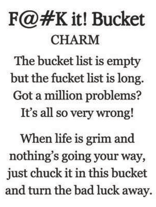 F@#k It Bucket Charm