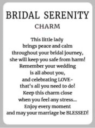 Bridal Serenity Charm