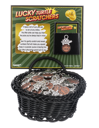 Lucky Turtle Scratcher Token