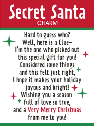 Secret Santa Charm