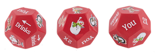 Merry Drinksmas Dice