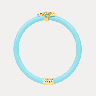 Fauna Seahorse All Weather Bangle® (AWB®) - Turquoise