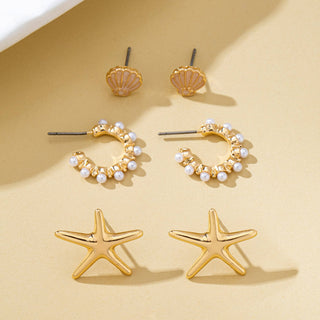 Nautical Earring Trio