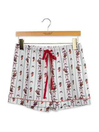 Festive Vibes Pajama Shorts In Xmas