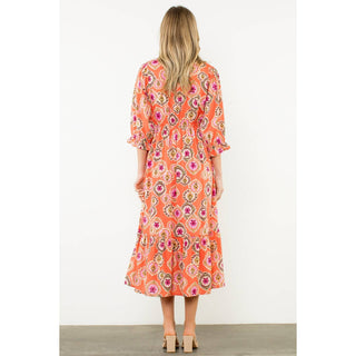 Perfect Moments Maxi Dress in Orange