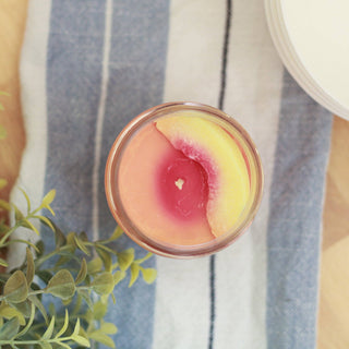 Fresh Peach Soy Wax Candle