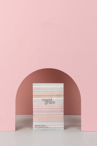 Sweet Grace Modern Stripe Sachet