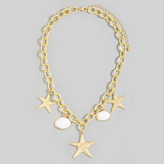 Life At Sea Charm Chain Necklace