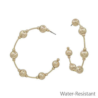 Keep it Electric Hoop Earrings