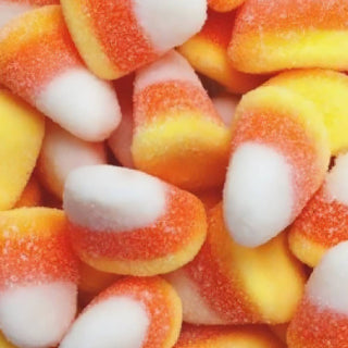 Fall Candy Sugar Stacks - Gummy Candy Corn