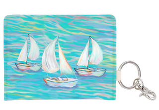 Sailboat Keychain Wallet