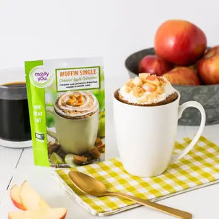 Caramel Apple Cinnamon Muffin Microwave Single