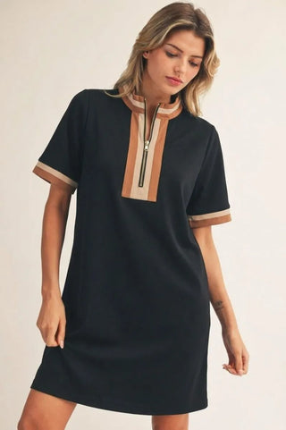Talk To Me Dress in Black