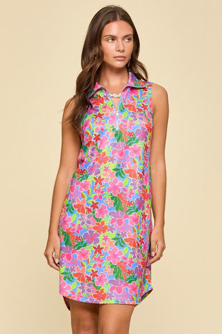 Blooming Tune Dress in Multi