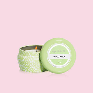 Volcano Iced Matcha Mini Tin Candle 3 ounces by Capri Blue