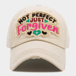 Perfect Just Forgiven Hat in Cream
