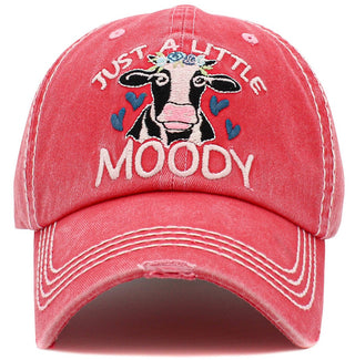 Just a Little Moody Hat in Pink