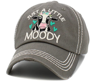 Just a Little Moody Hat in Gray