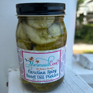 Carolina Spicy Sweet Dill Pickles 16 ounces