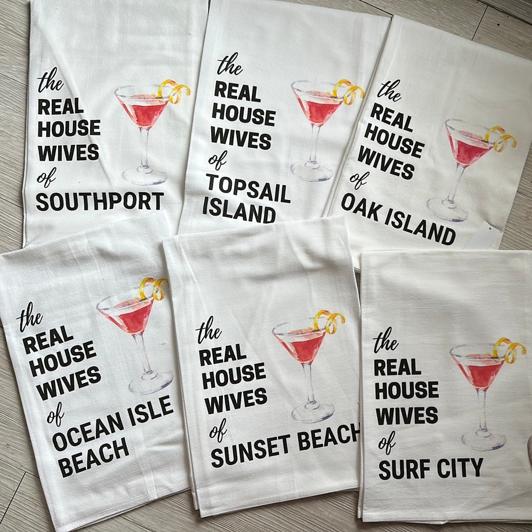 Ocean Isle Beach Kitchen Towels