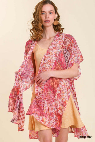Myra Metallic Kimono
