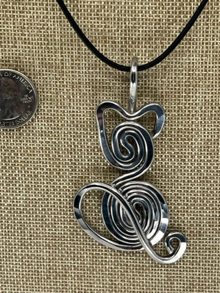 Kitty Pendant Necklace