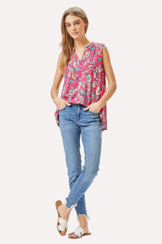 Summer in Paisley Lizzy Tank